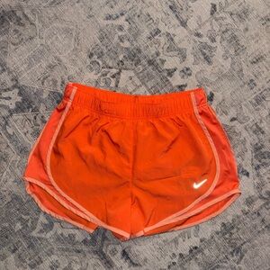 Nike Women's Bright Orange Athletic Shorts